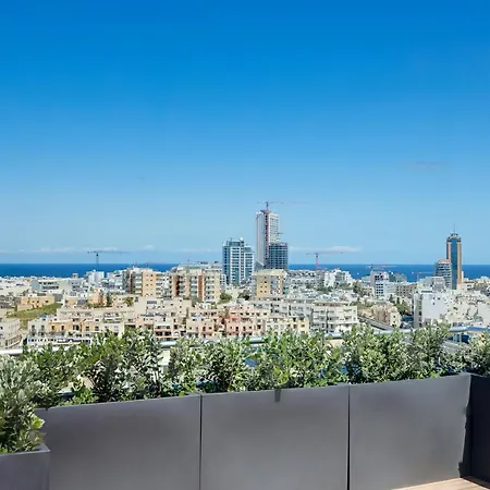 アパート Luxury Penthouse With Terrace And Views Saint Julian's